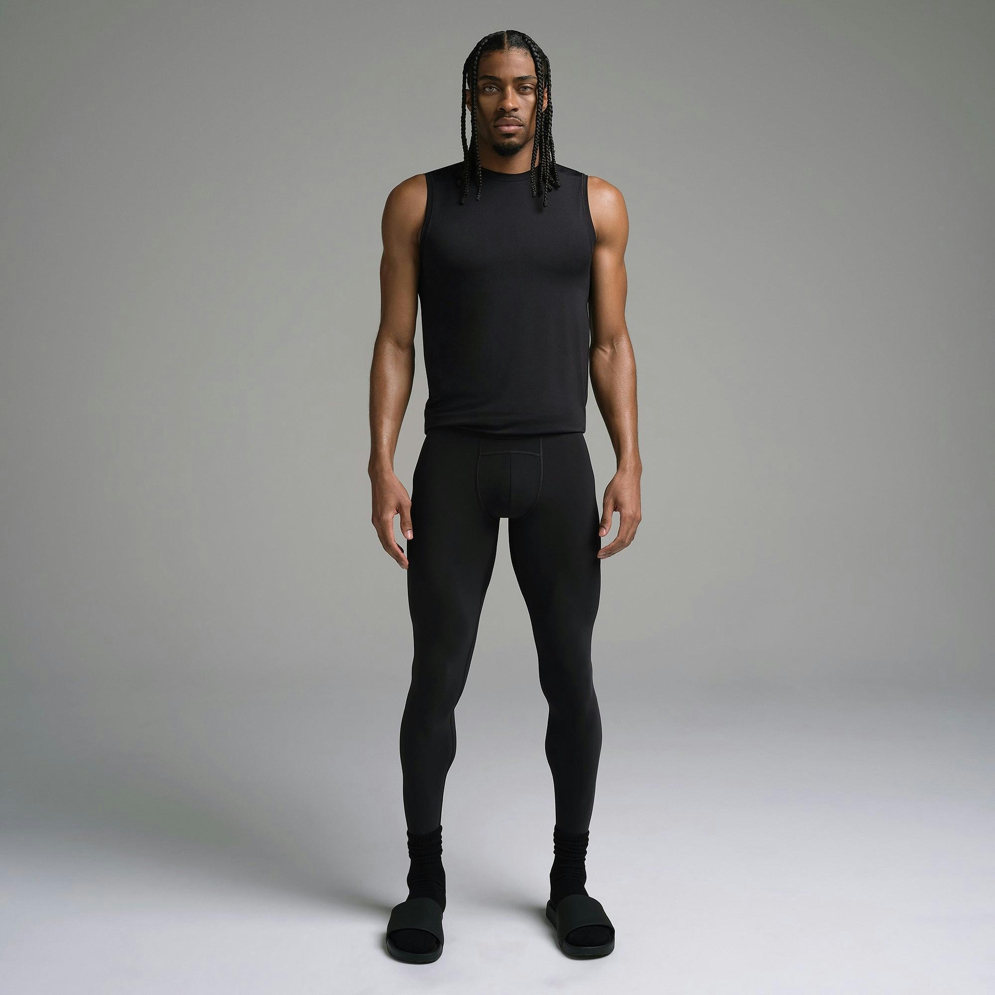 SKIMS SPORT MENS LEGGING | OBSIDIAN Product Image