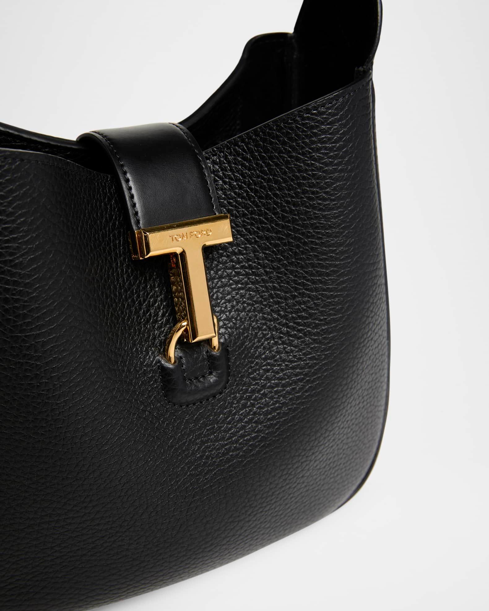 Monarch Small Hobo Bag in Grained Leather Product Image