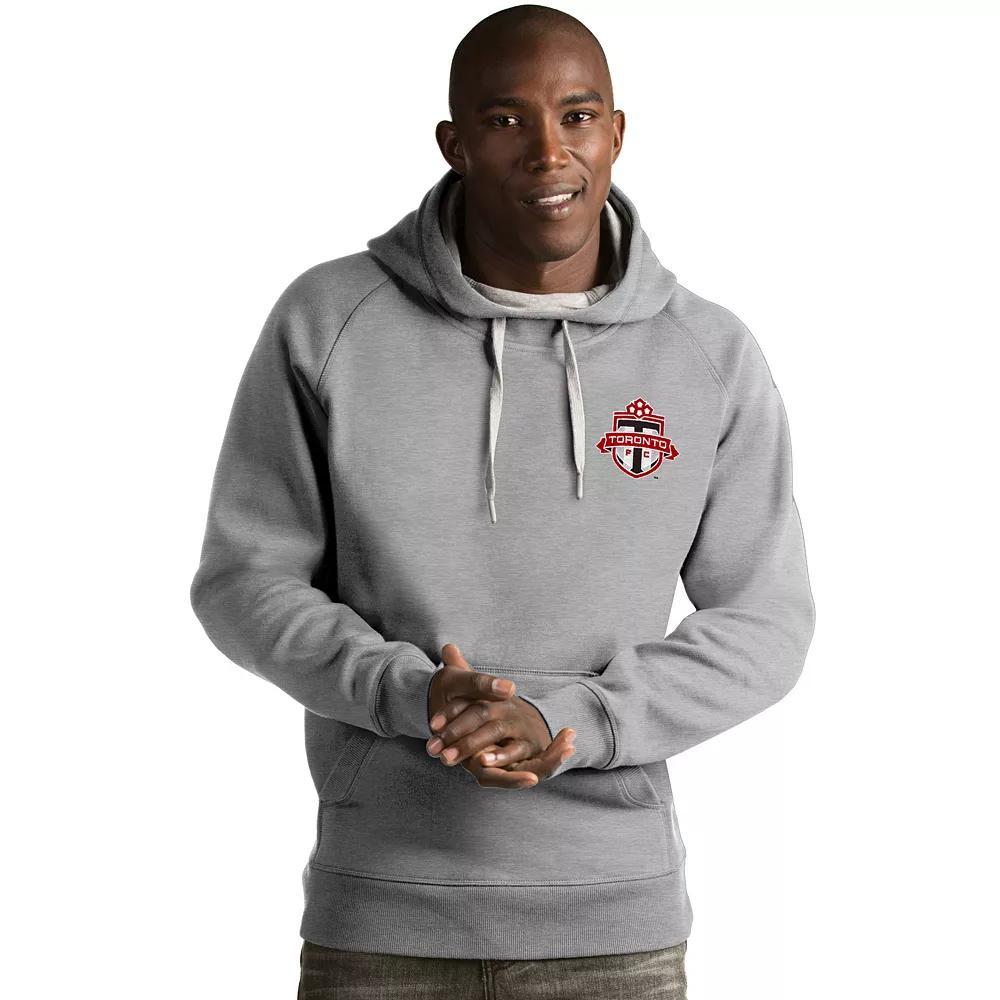 Men's Antigua Vancouver Whitecaps Victory Pullover Hoodie, Size: 3XL, Vwc Gray Product Image