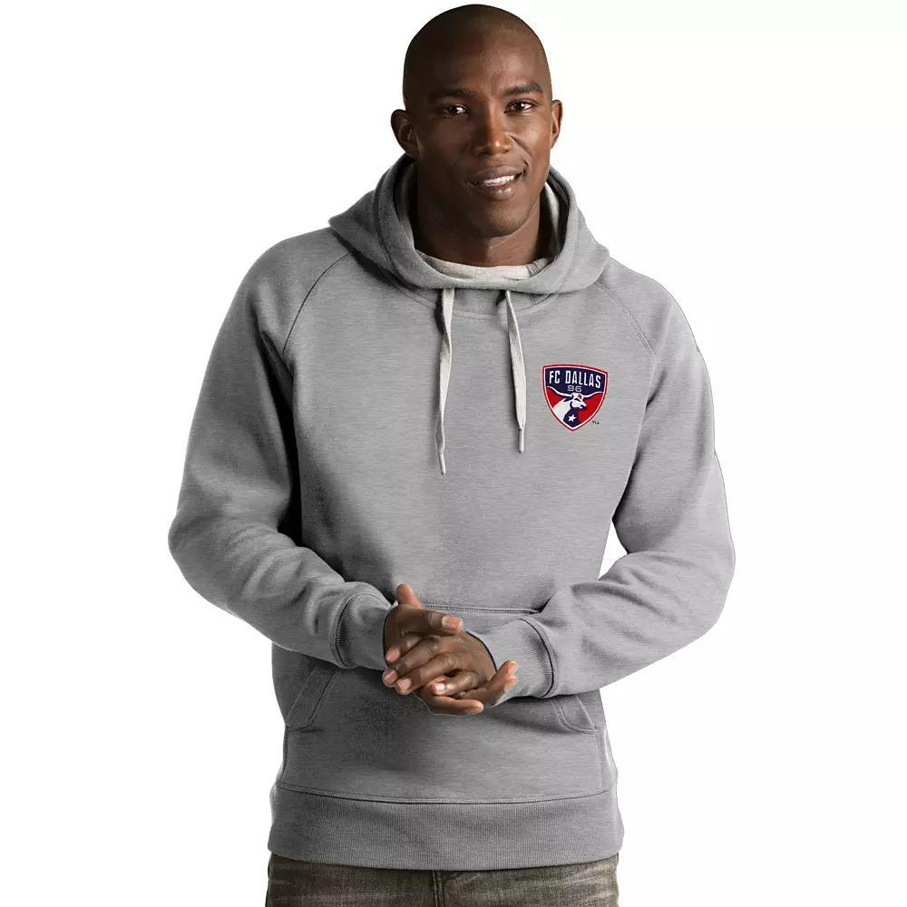 Mens Antigua FC Dallas Victory Pullover Hoodie Product Image