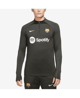 Men's Nike Olive Barcelona 2023/24 Strike Drill Performance Raglan Quarter-Zip Long Sleeve Top, Size: 2XL, Bar Team Product Image