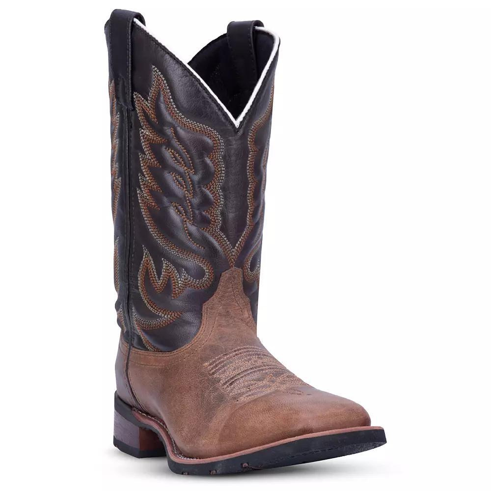 Laredo Montana Men's Cowboy Boots, Size: 10.5 Wide, Sand - Brown Product Image