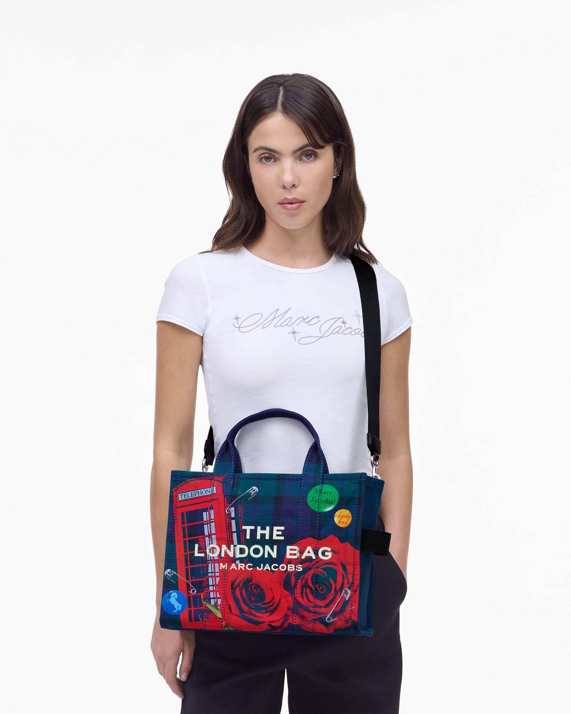 The Cargo Monogram Denim Medium Tote Bag Product Image