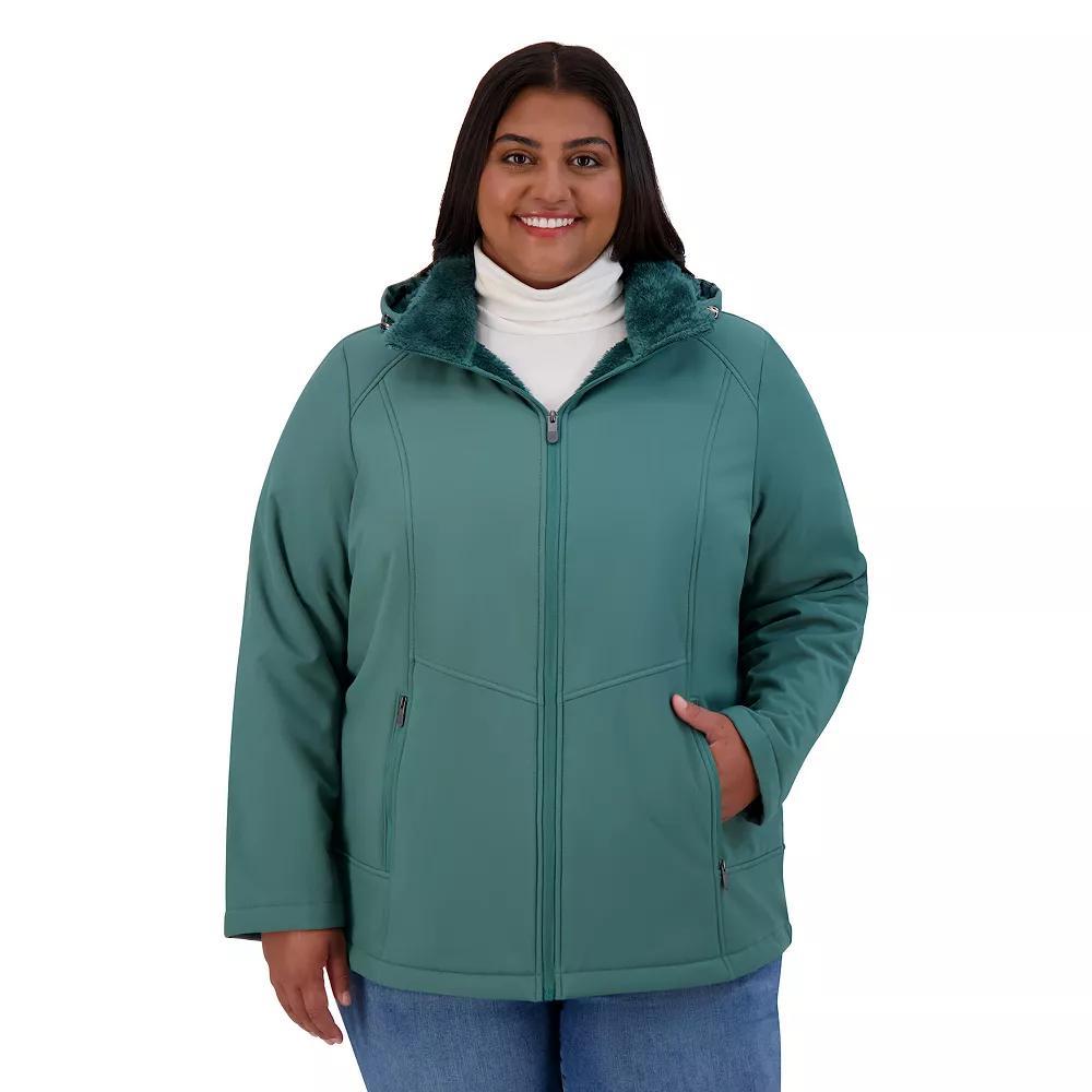 Plus Size ZeroXposur Lillian Soft Shell Jacket, Women's, Size: 2XL, Black Product Image