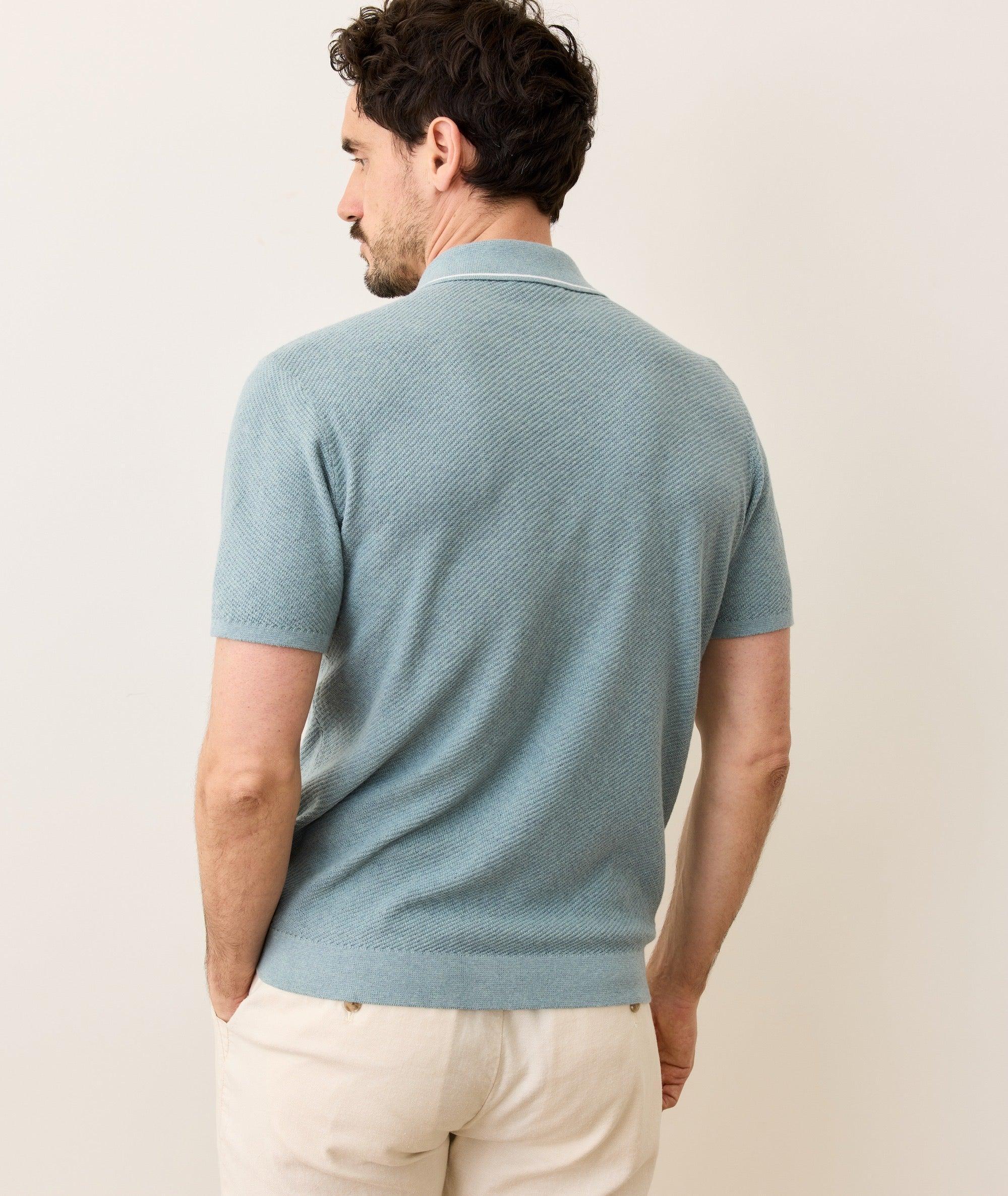 Greyson Sweater Polo Product Image