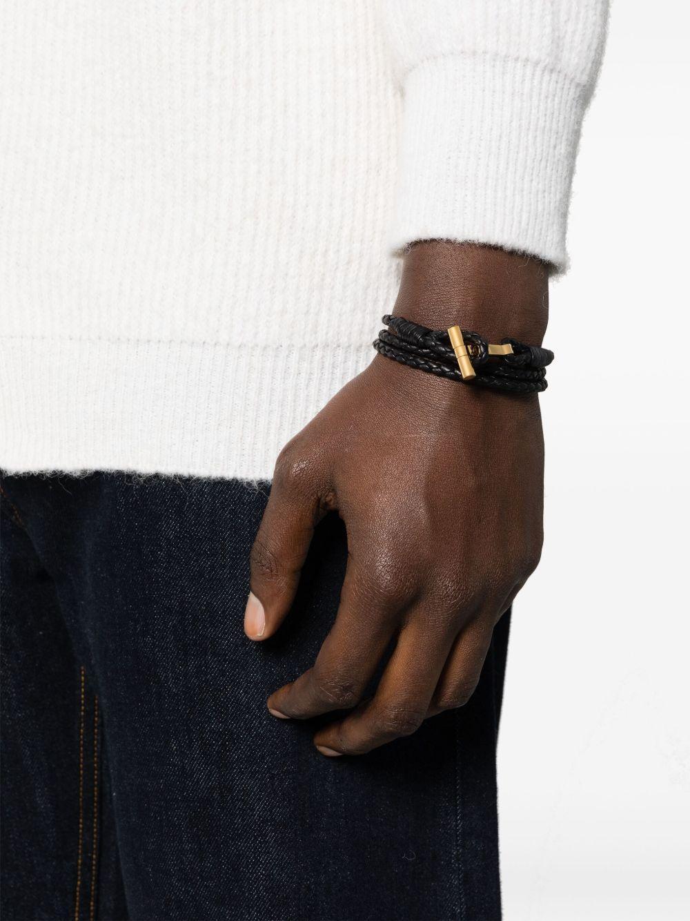 T-logo braided bracelet Product Image