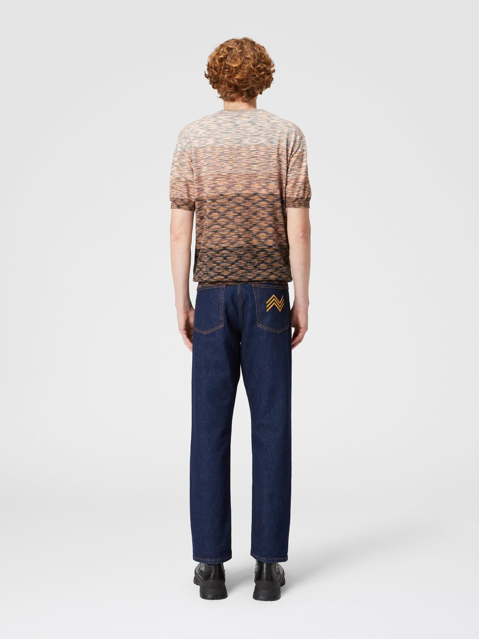 Cotton slub knit T-shirt Product Image