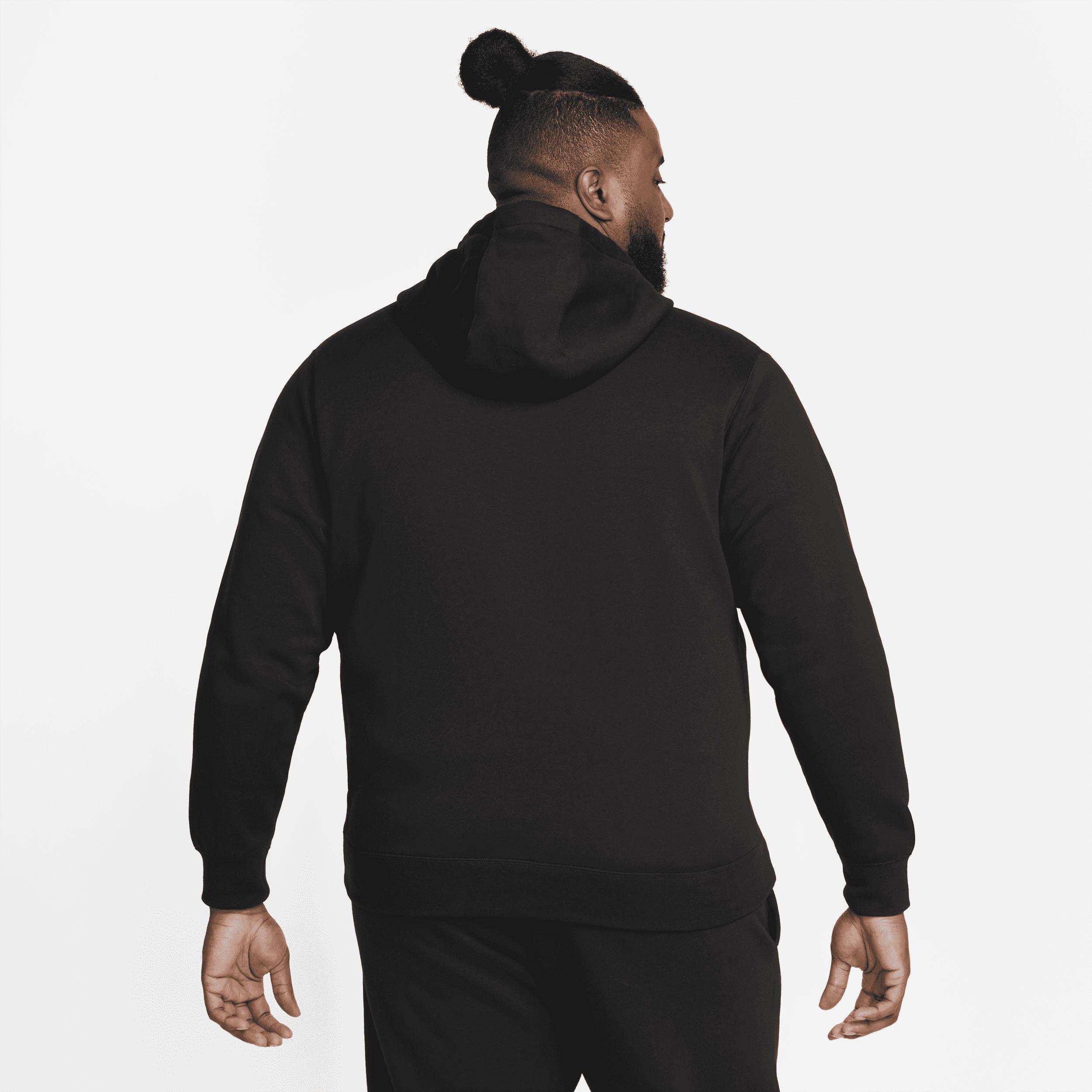 Mens Nike Sportswear Club Fleece Full-Zip Hoodie Grey Heather Product Image