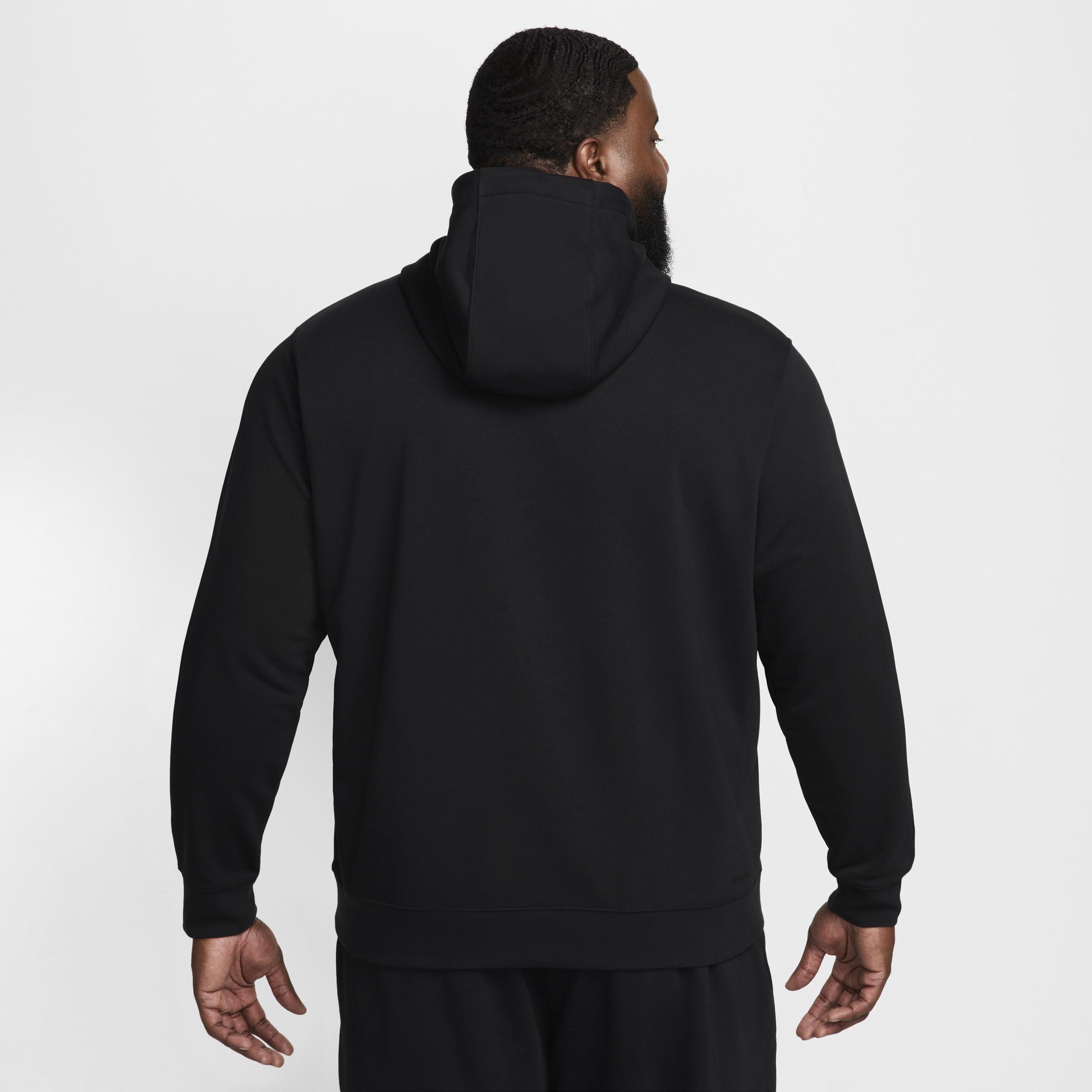 Nike Mens Swoosh Dri-FIT French Terry Pullover Fitness Hoodie Product Image