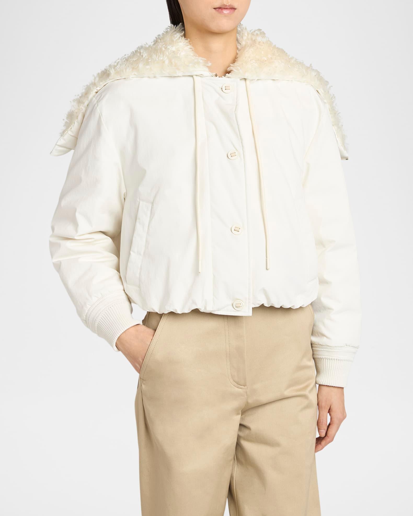Nisiro Short Down Bomber Jacket Product Image