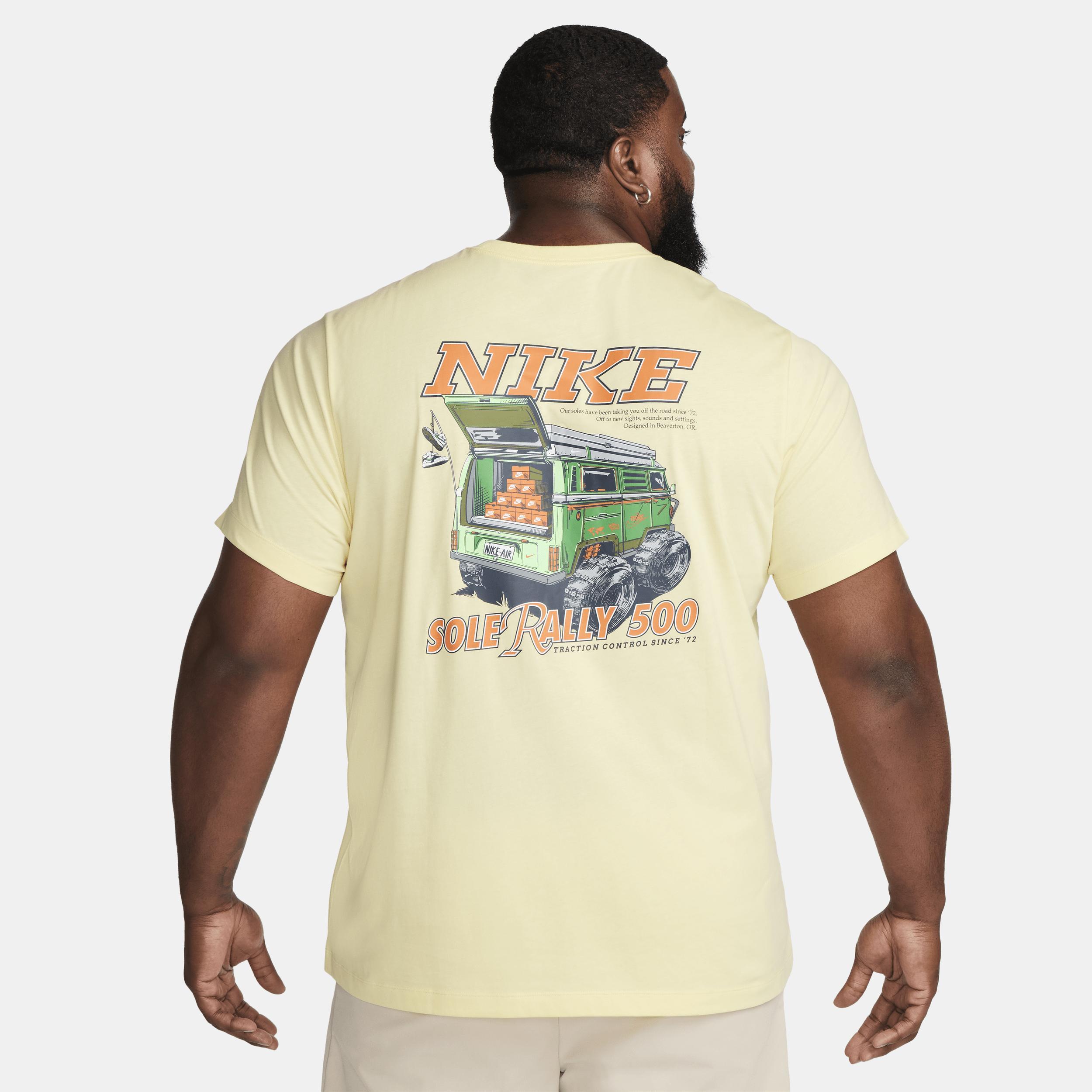 Nike sole rally back print T-shirt Product Image