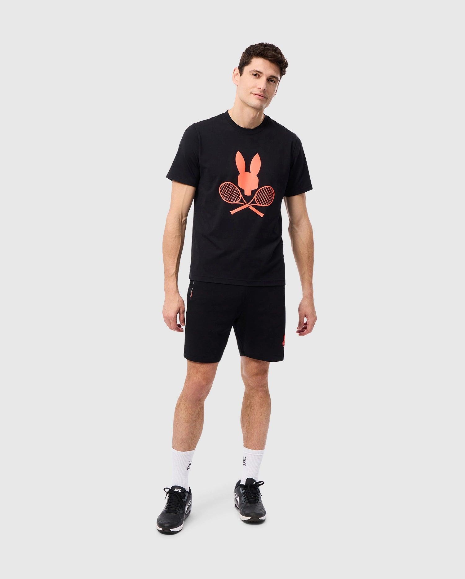 MENS COURTSIDE GRAPHIC TEE - B6U684C200 Male Product Image