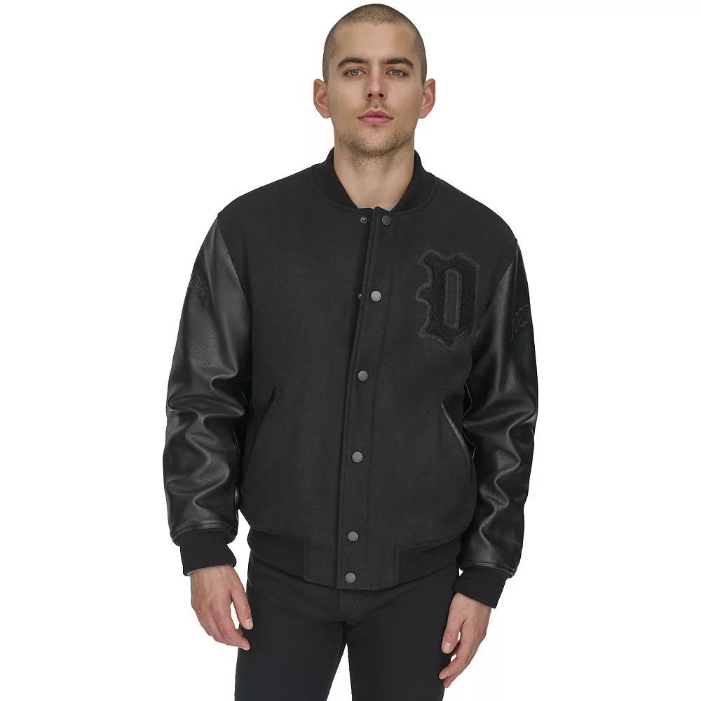 Mens Dockers Monogram Varsity Bomber Jacket Product Image