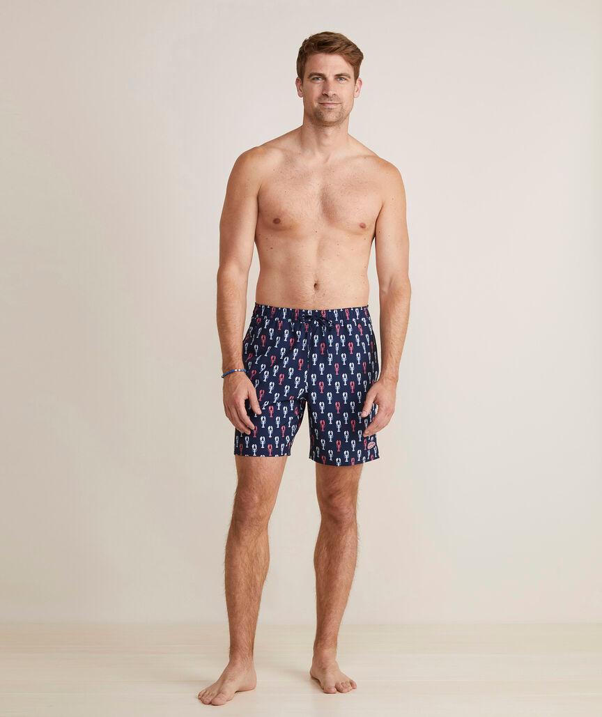 7 Inch Printed Chappy Swim Trunks Product Image