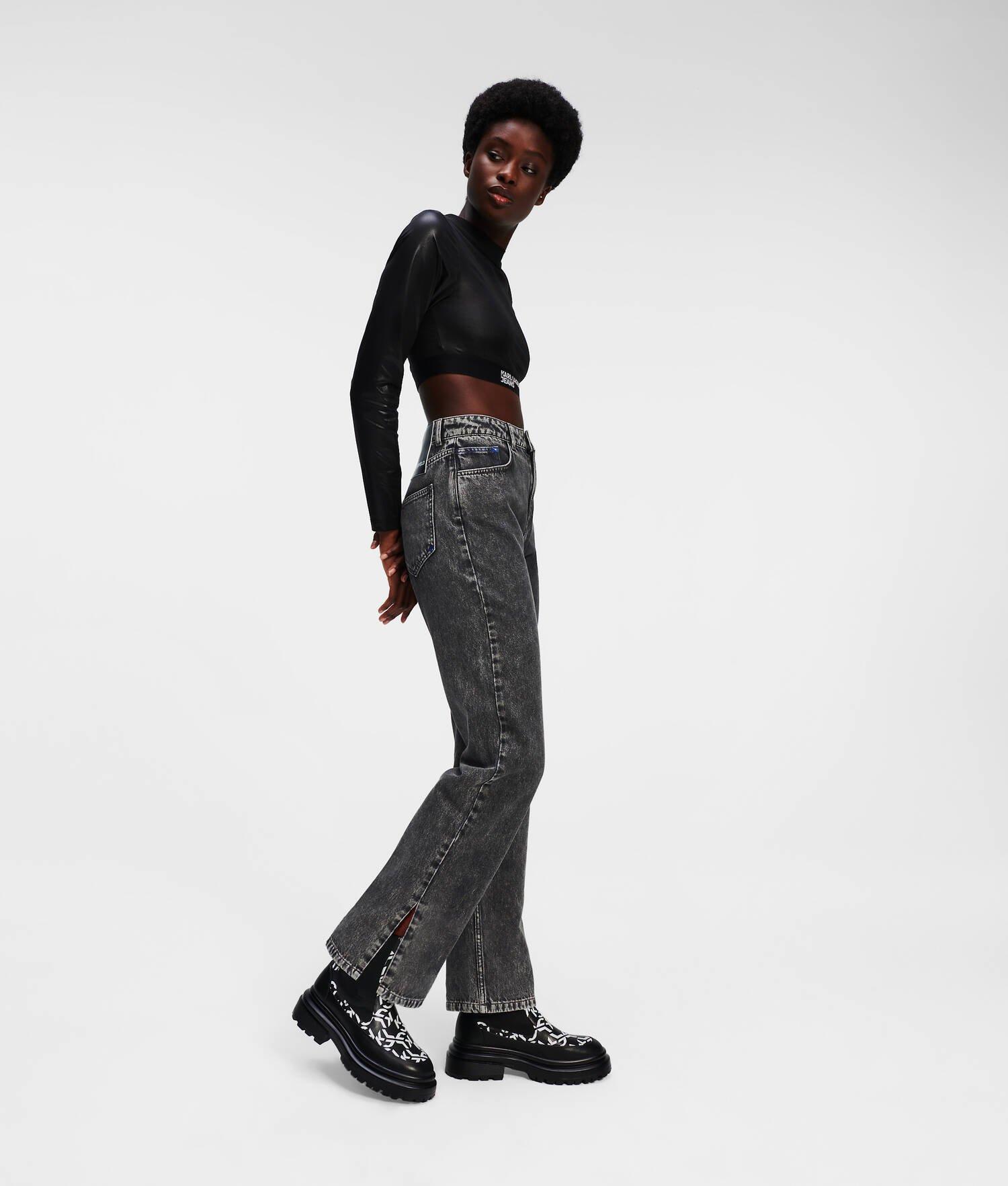 KLJ HIGH-RISE STRAIGHT JEANS Product Image