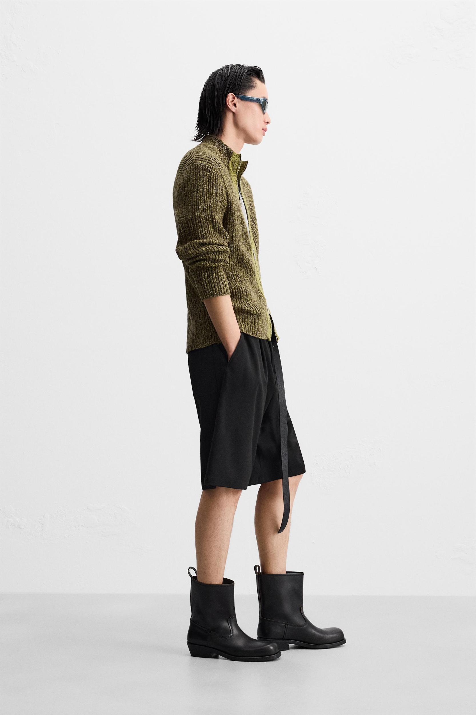 ZIP CARDIGAN Product Image