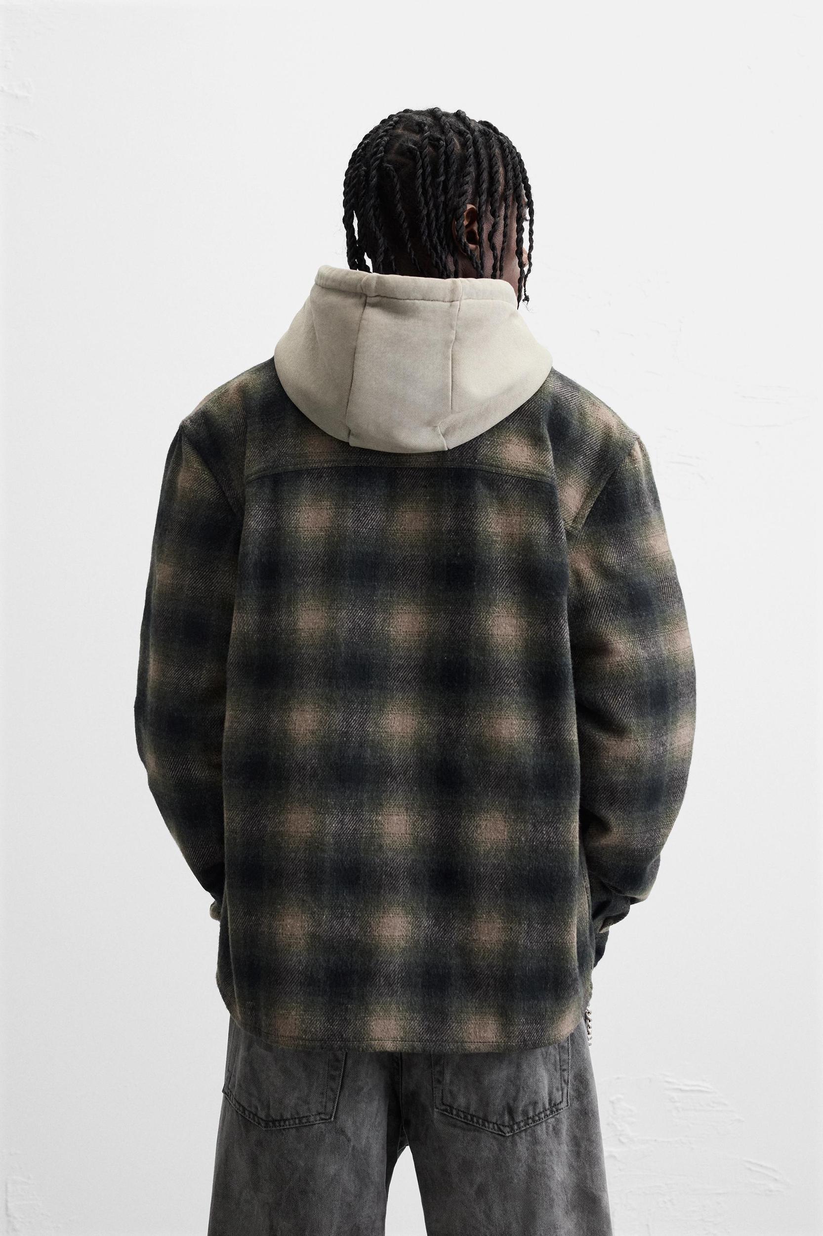 PLAID OVERSHIRT Product Image