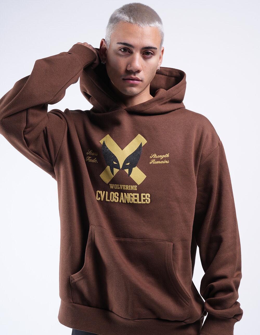 CVLA x Wolverine Strike Mens Hoodie - BROWN Product Image