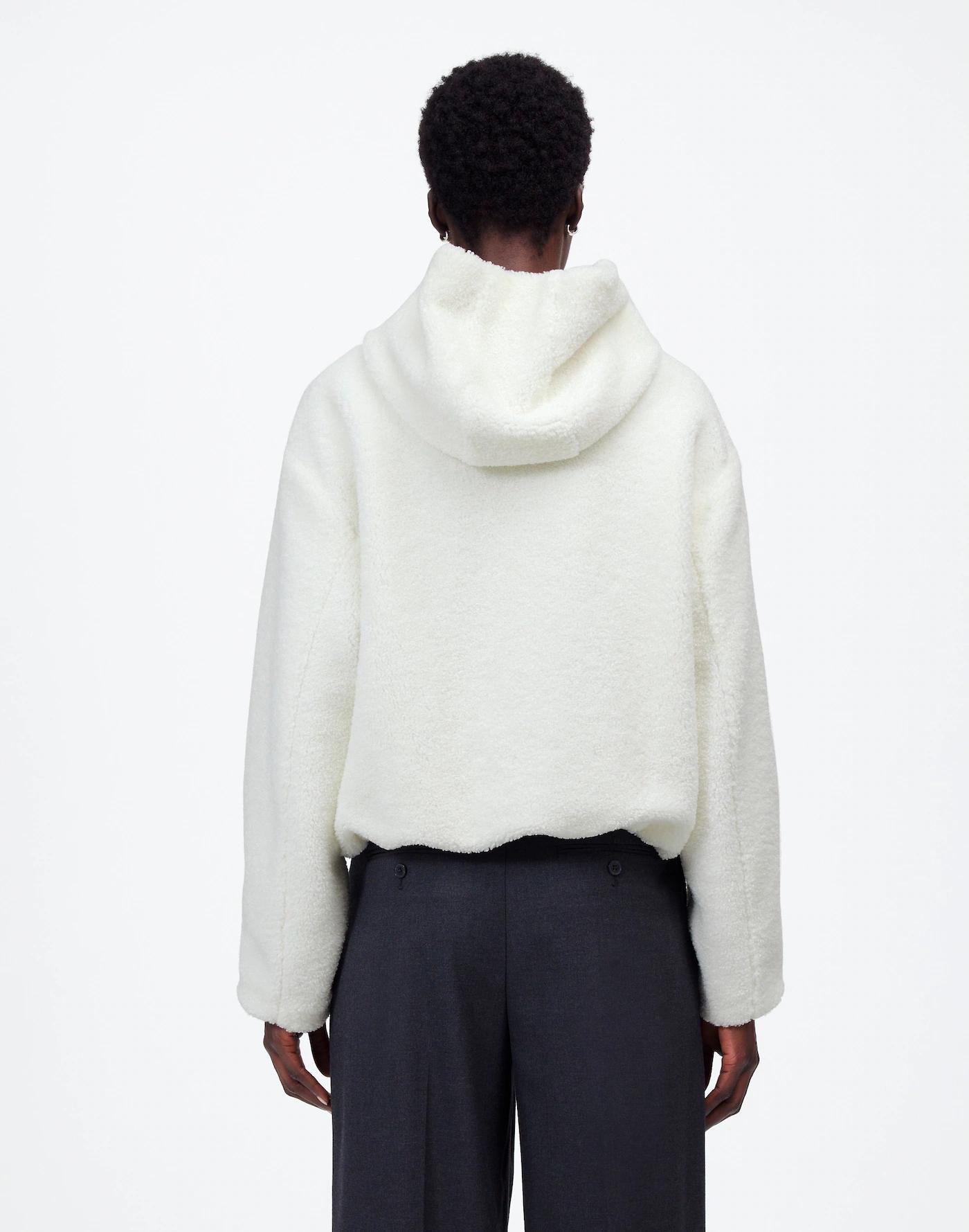 Sherpa Zip-Front Bomber Jacket Product Image