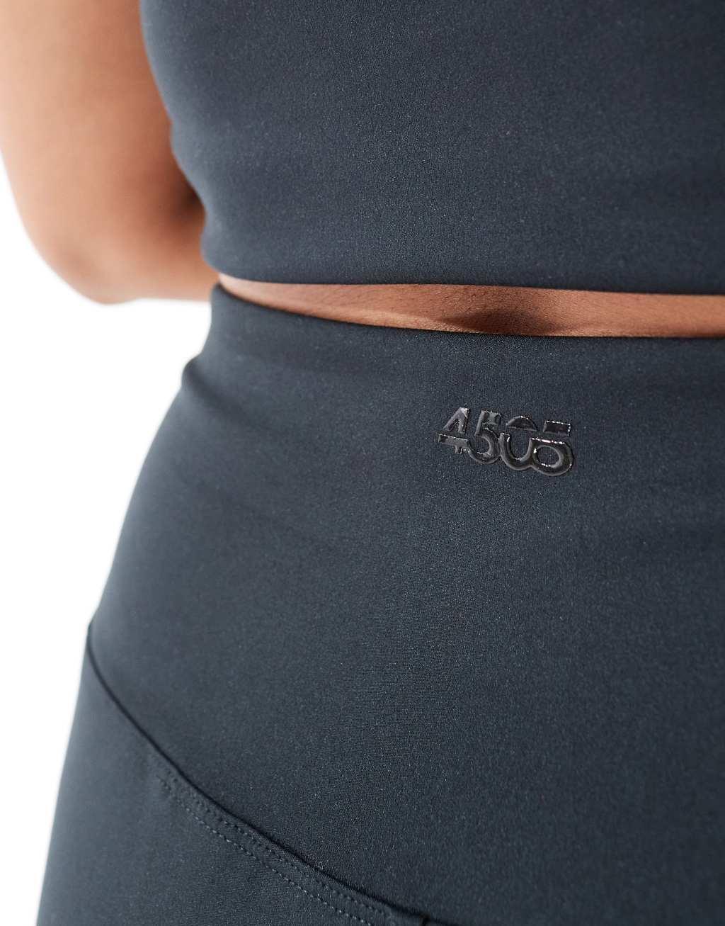 4505 Curve Icon soft touch dance pants in black  Product Image