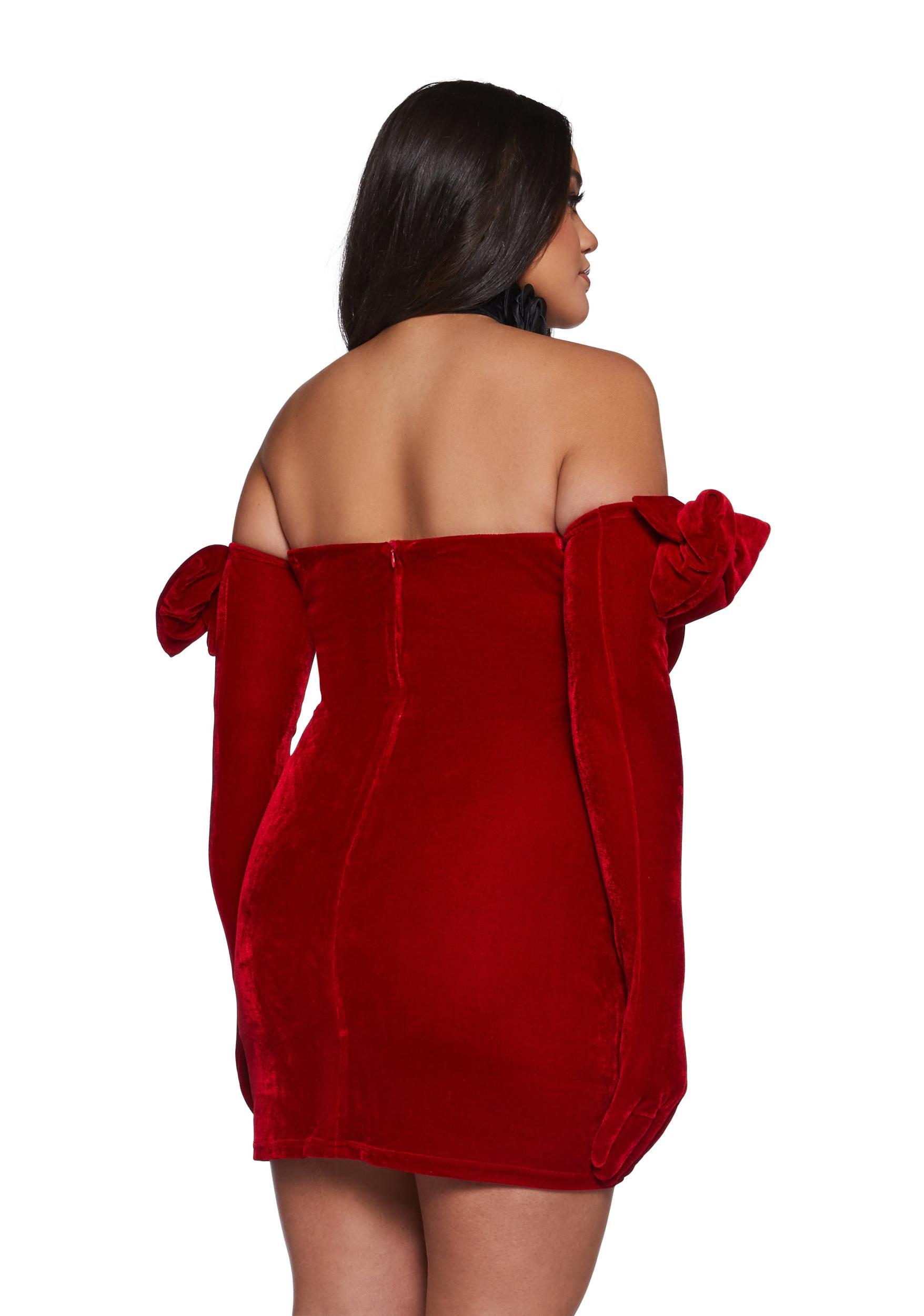 Pretty Perfection Mini Dress Set - Red Baby Product Image