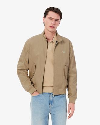 Water-Repellent Twill Harrington Jacket Product Image