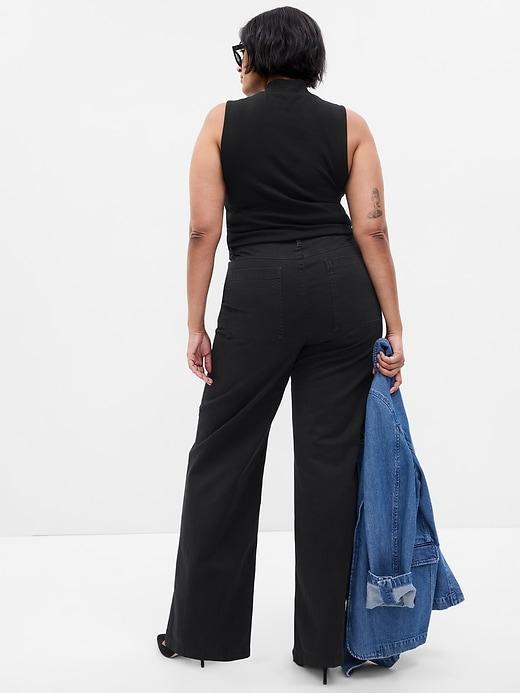 Mid Rise Loose Khakis Product Image
