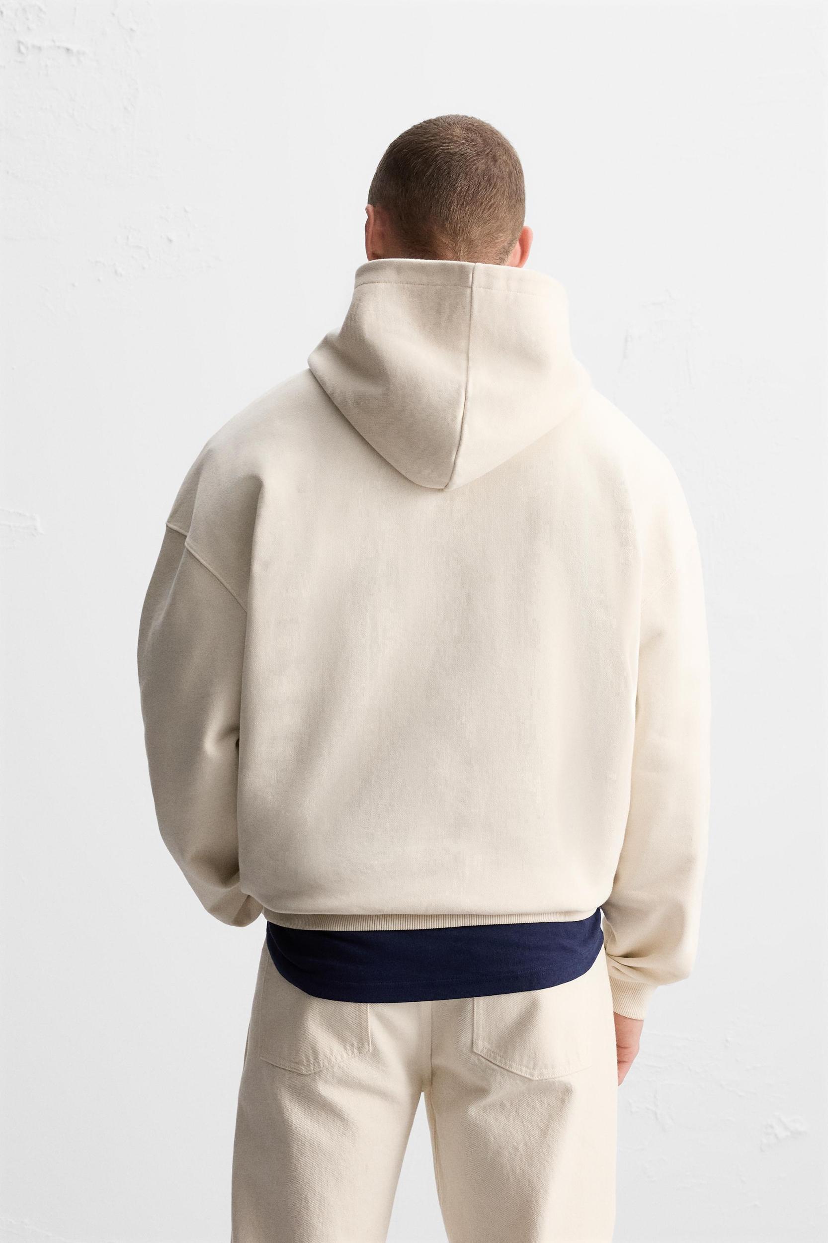 MATCHING PATCHES HOODIE SWEATSHIRT Product Image