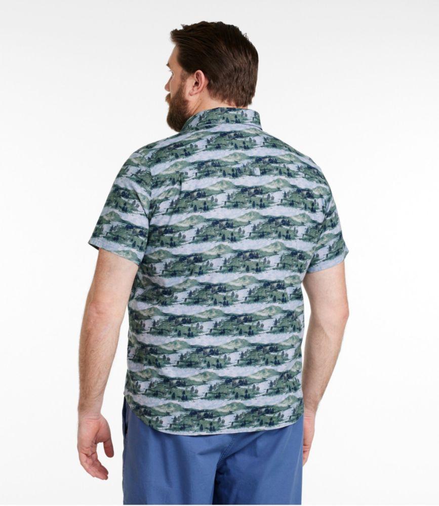 
                            
                                
                                    
                                
                            Men's Stonecoast Hemp Shirt, Short-Sleeve, Slightly Fitted Untucked Fit, Print
                         Product Image