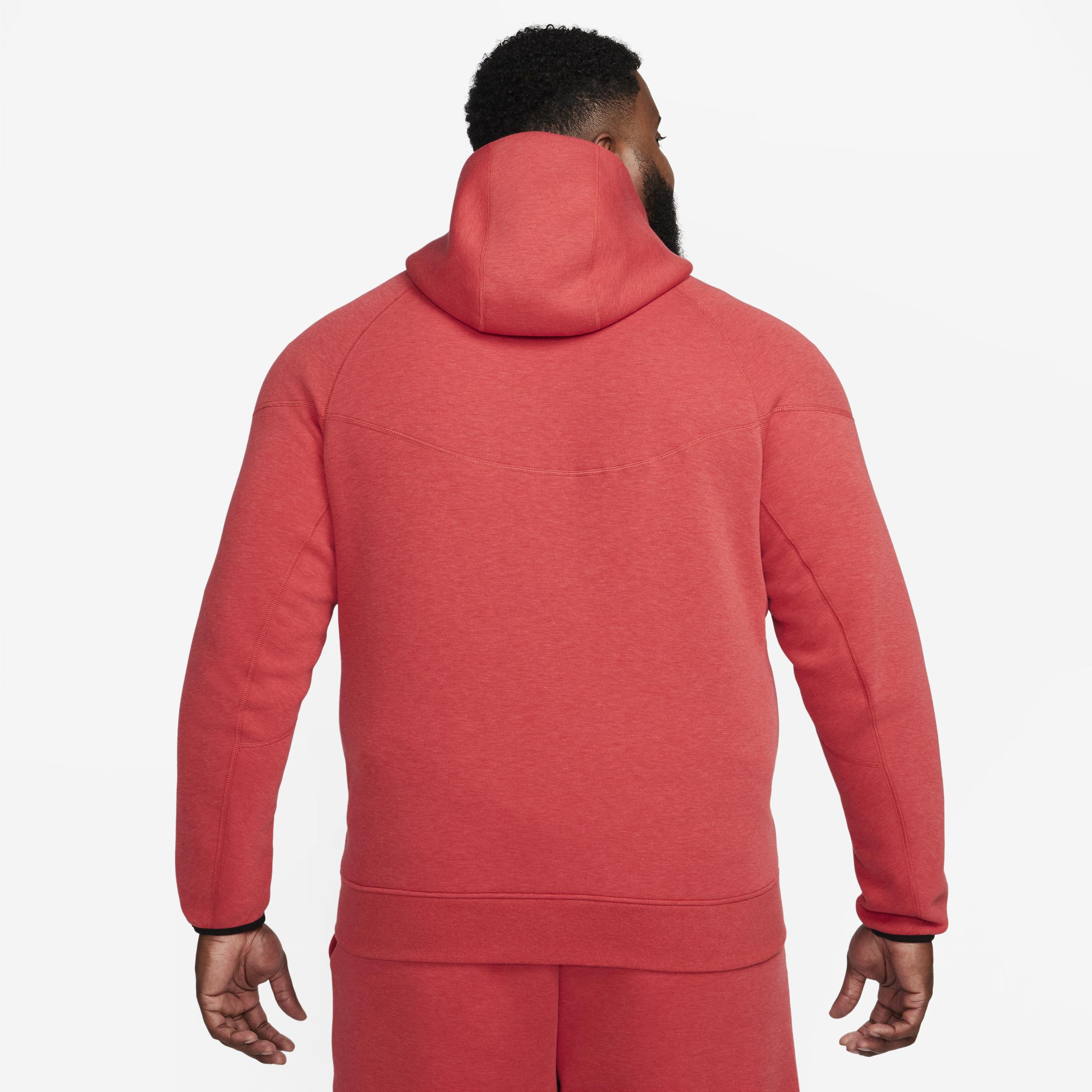 Nike Tech Fleece full zip hoodie in gray Product Image