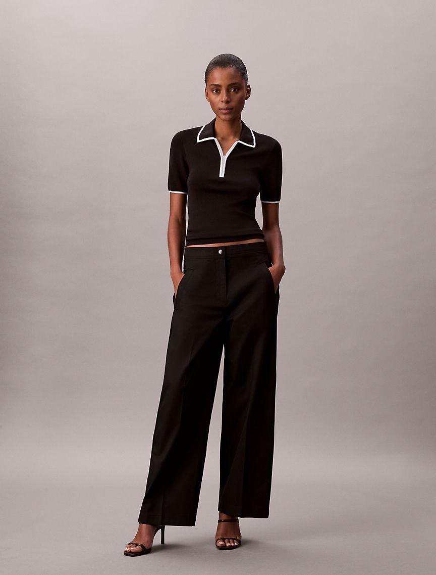 Cotton Twill Logo Tape Pants Product Image