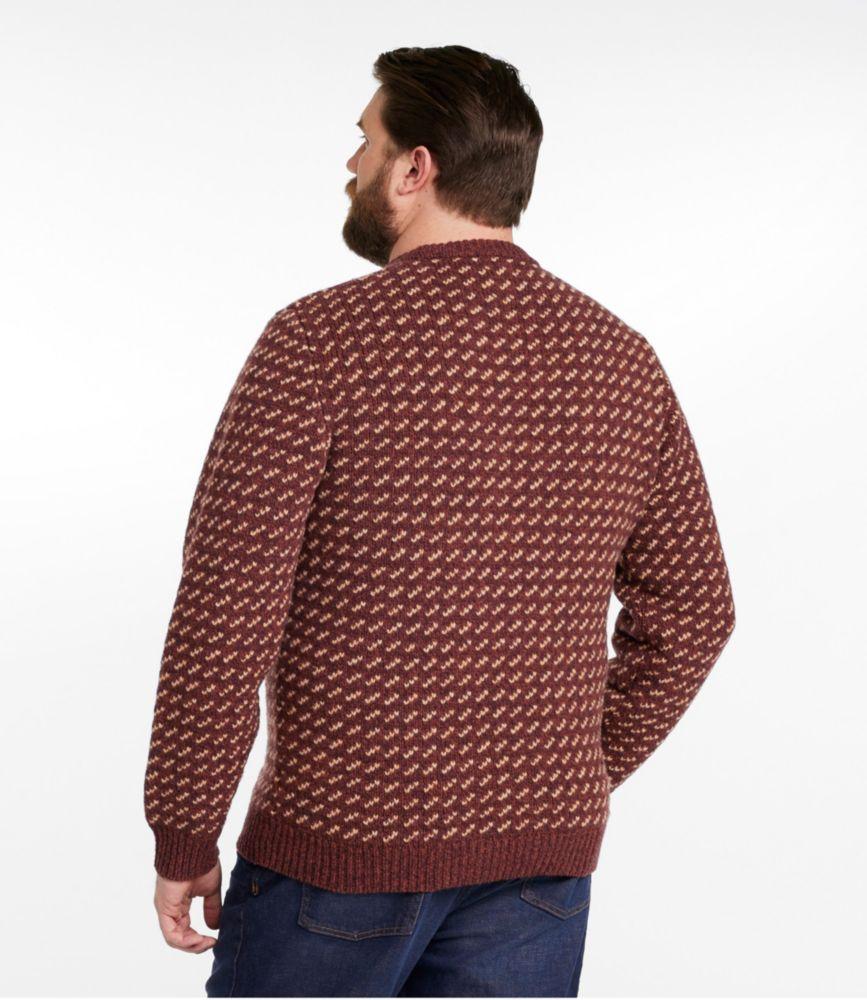 
                            Men's Bean's Classic Ragg Wool Sweater, Crewneck, Bird's-Eye
                         Product Image