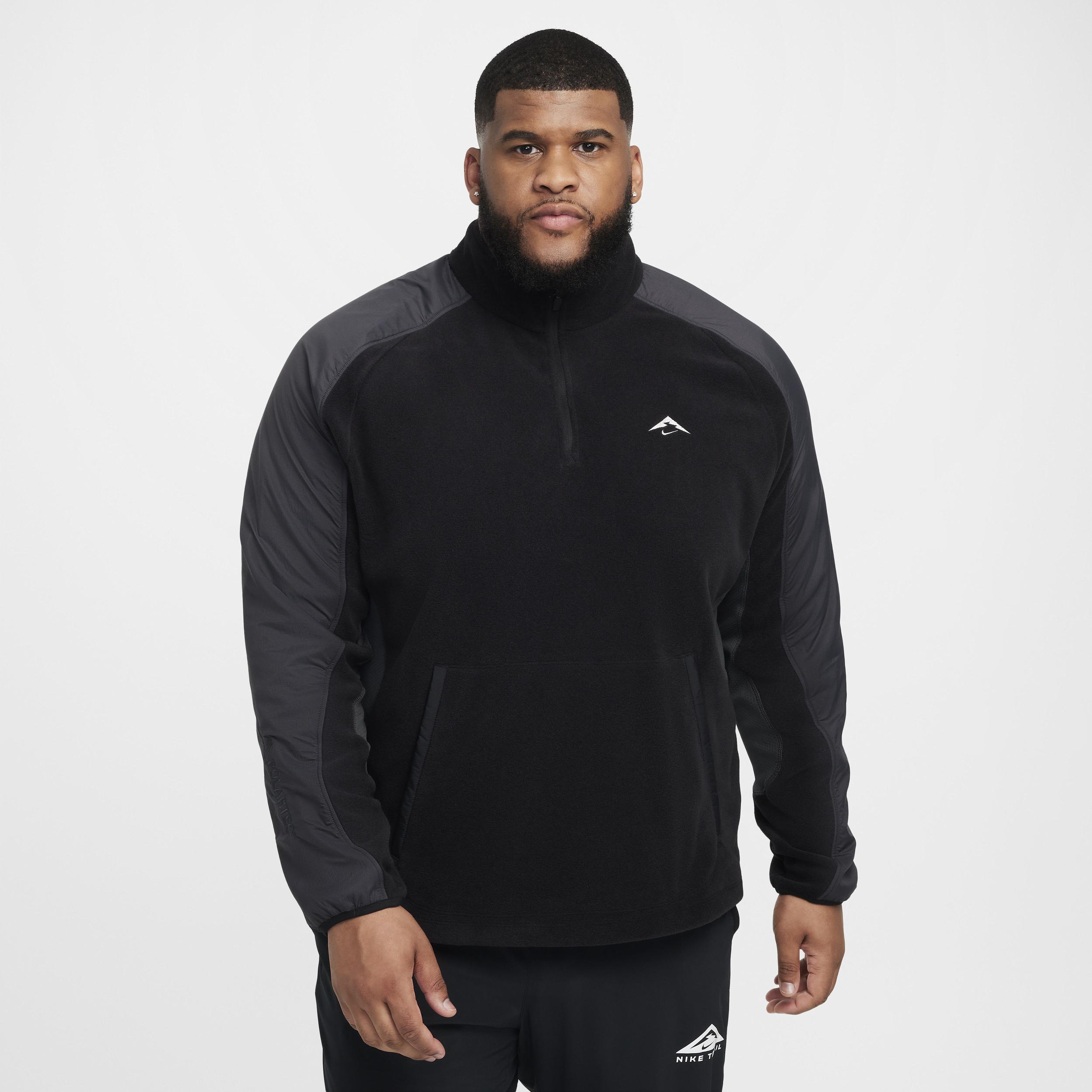Nike Mens Trail Polartec 1/4-Zip Fleece Running Top Product Image