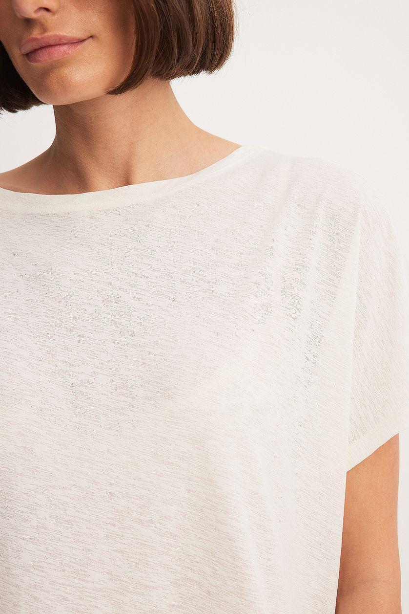 Sheer Kimono Sleeve T-shirt Product Image