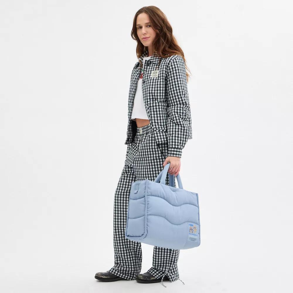 Coachtopia Loop Tote With Wavy Quilting Product Image