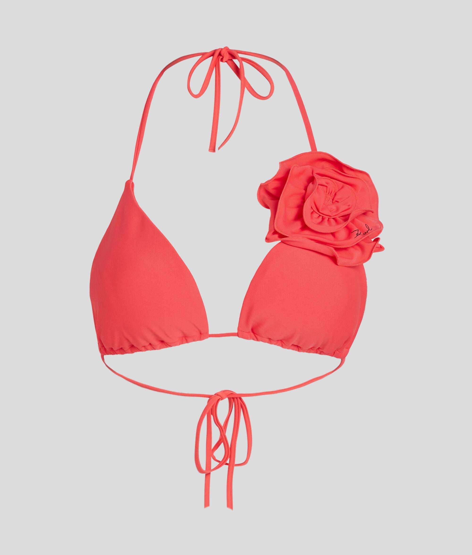 FLOWER TRIANGLE BIKINI TOP Product Image