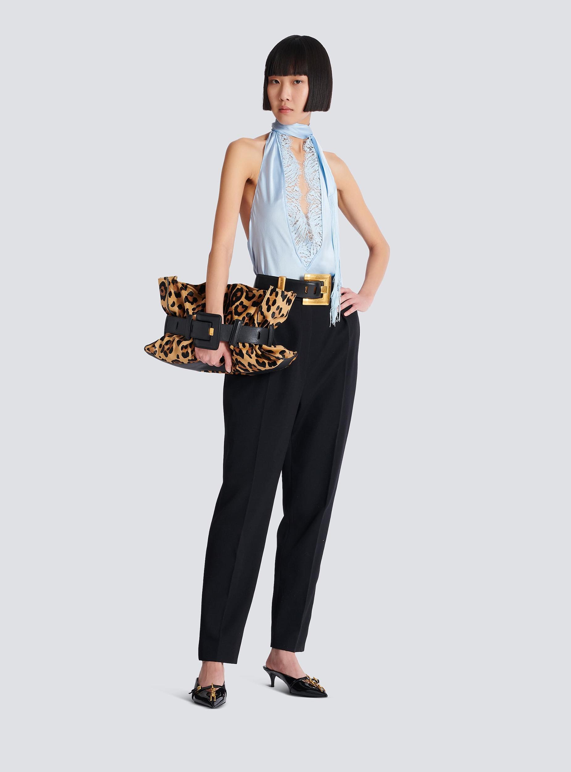 Anthem Medium ponyskin-style leopard print bag Product Image