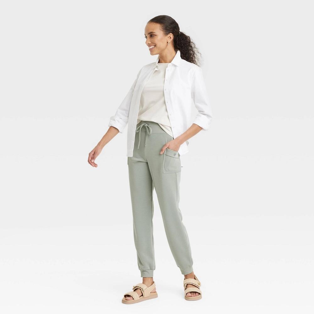 Womens Cargo Joggers with Side Pockets - A New Day Product Image