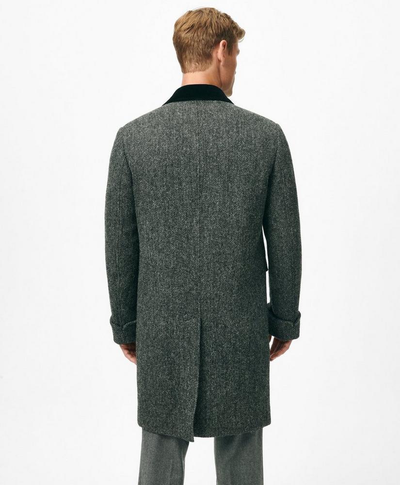 Chesterfield Coat in Harris Tweed Wool Product Image