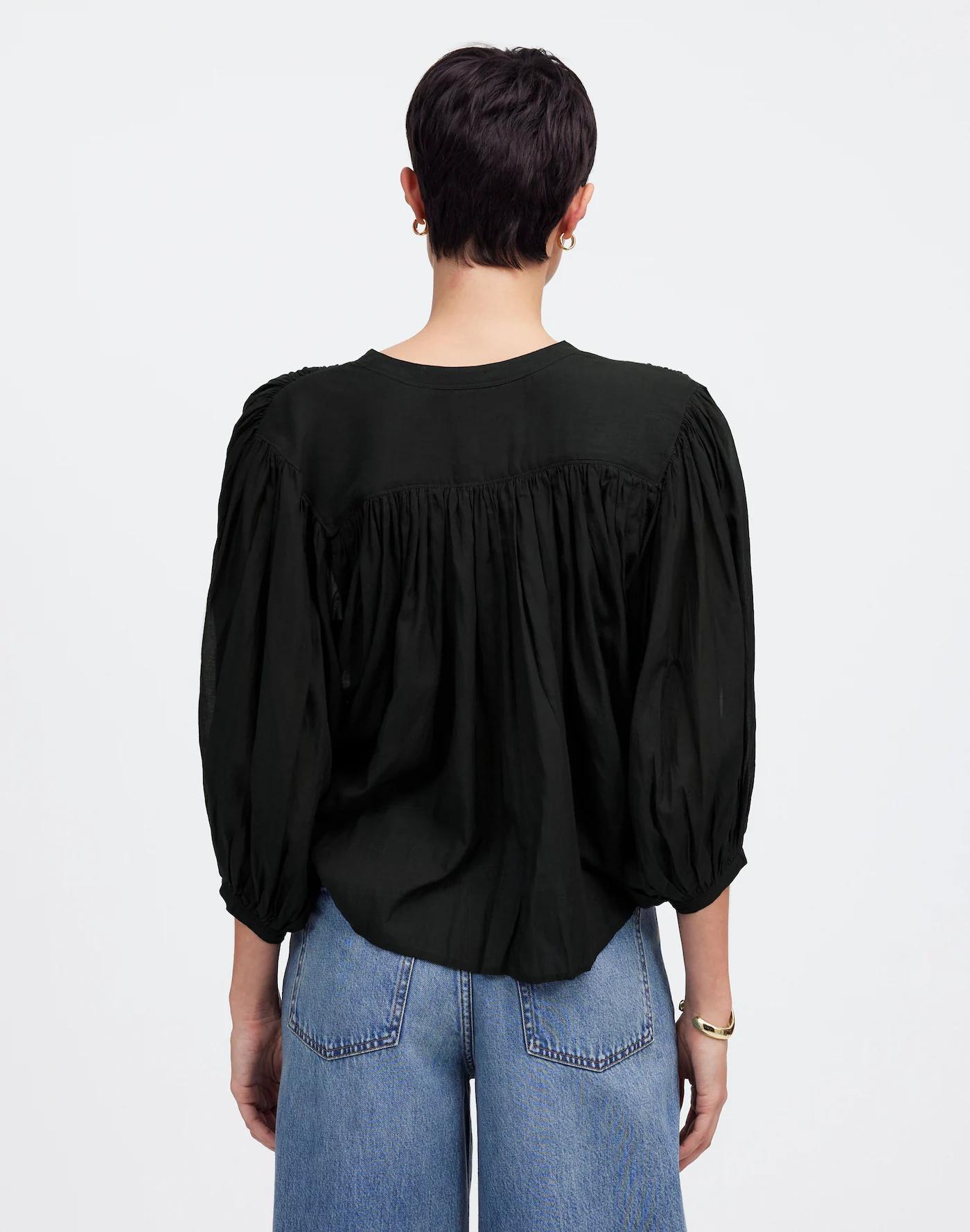 Balloon-Sleeve Top Product Image
