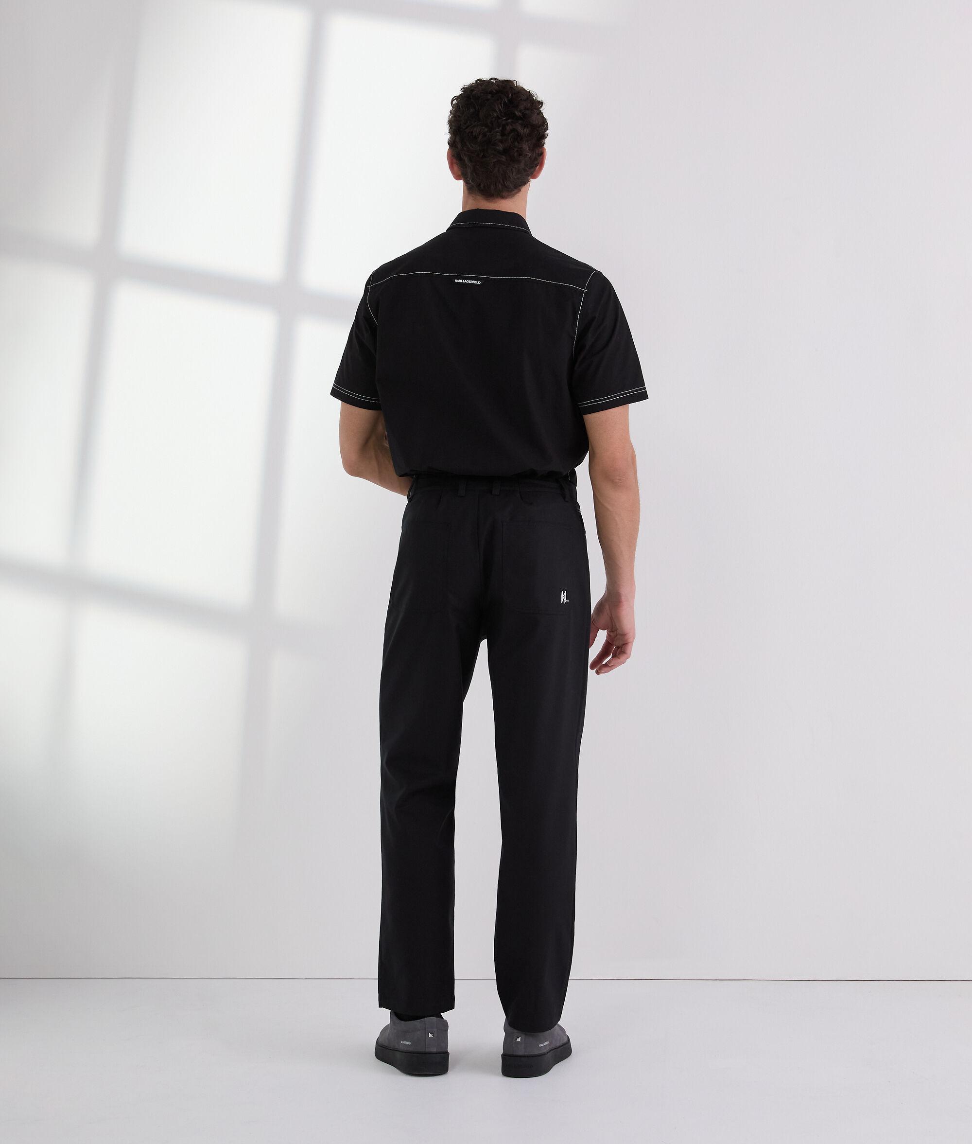 CONTRAST STITCH PANTS Product Image