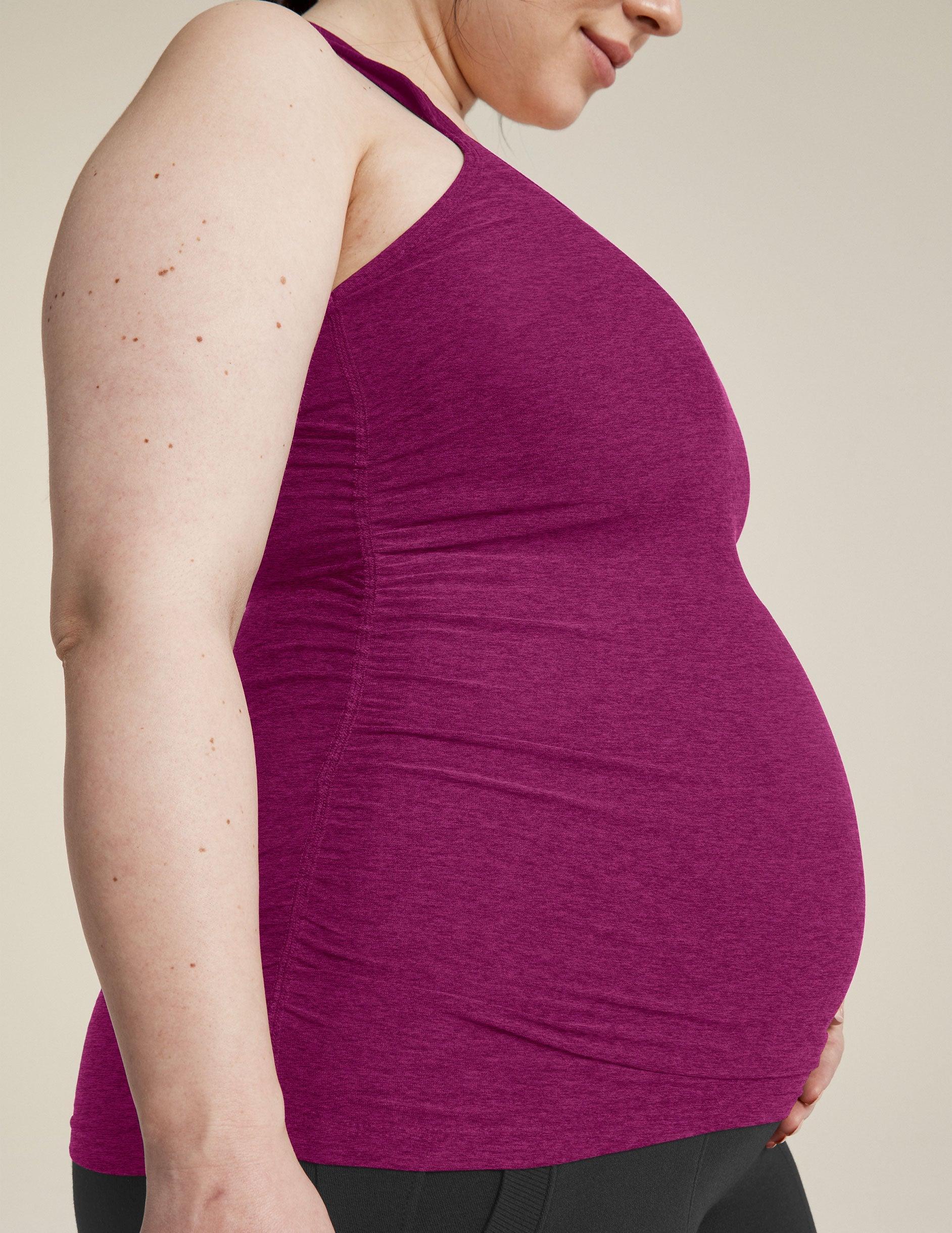 Featherweight Let It Grow Racerback Maternity Tank Product Image