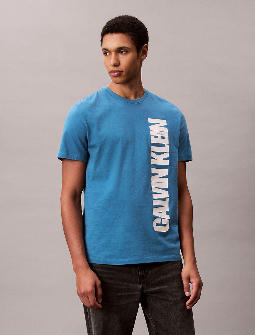 Vertical Logo Graphic Classic T-Shirt  Product Image