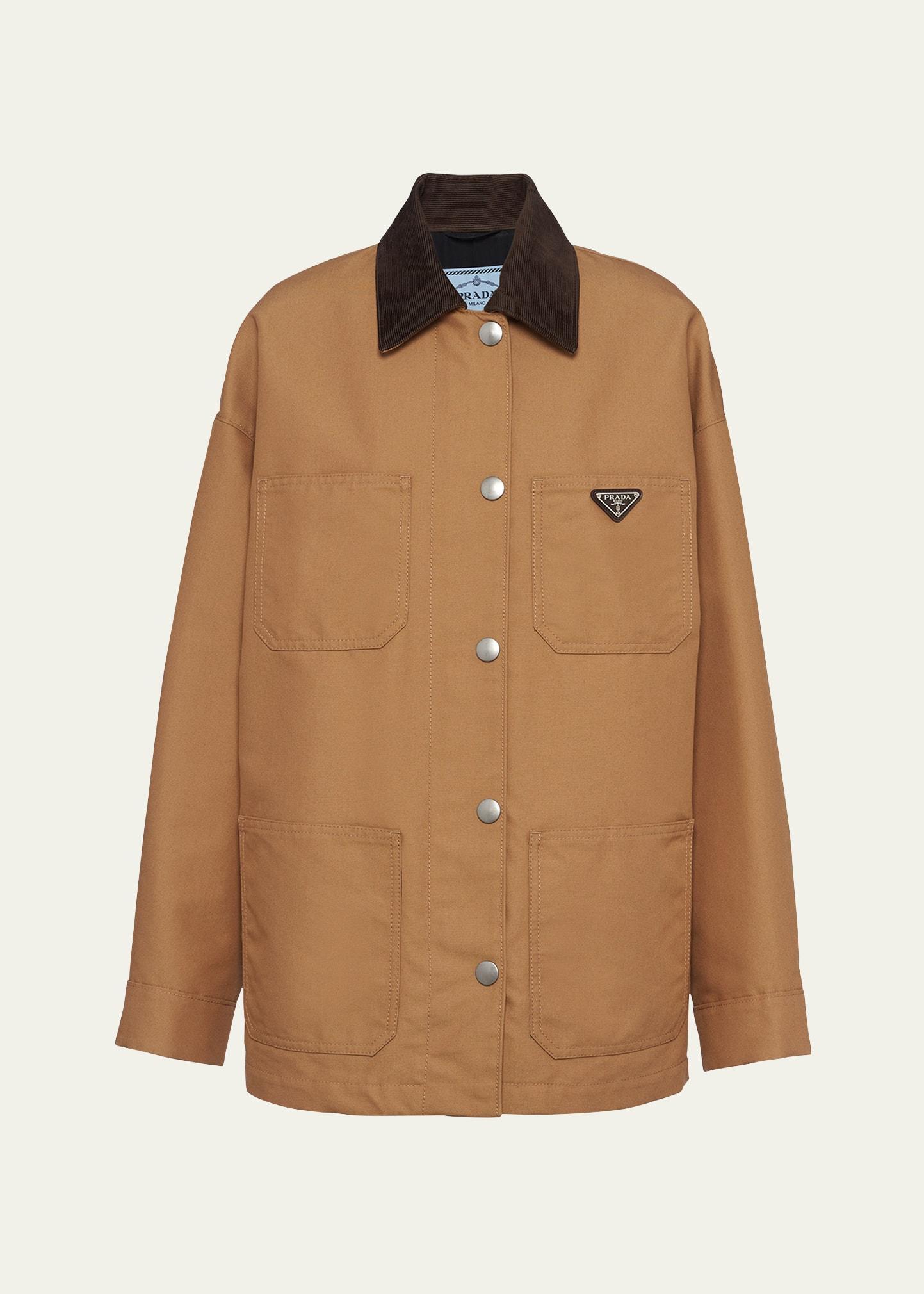 Womens Technical Canvas Blouson Jacket Product Image