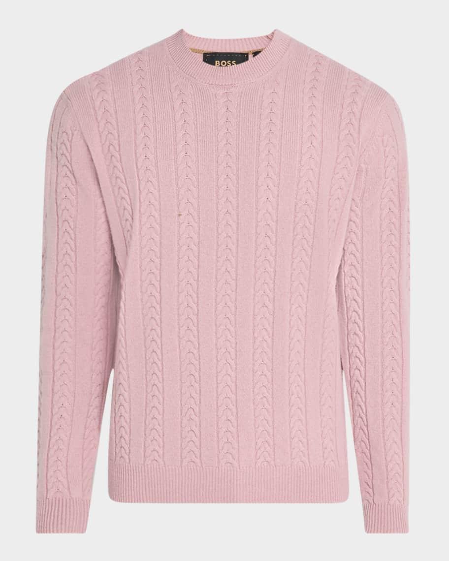 Mens Ermisto Wool and Cashmere Crewneck Sweater Product Image