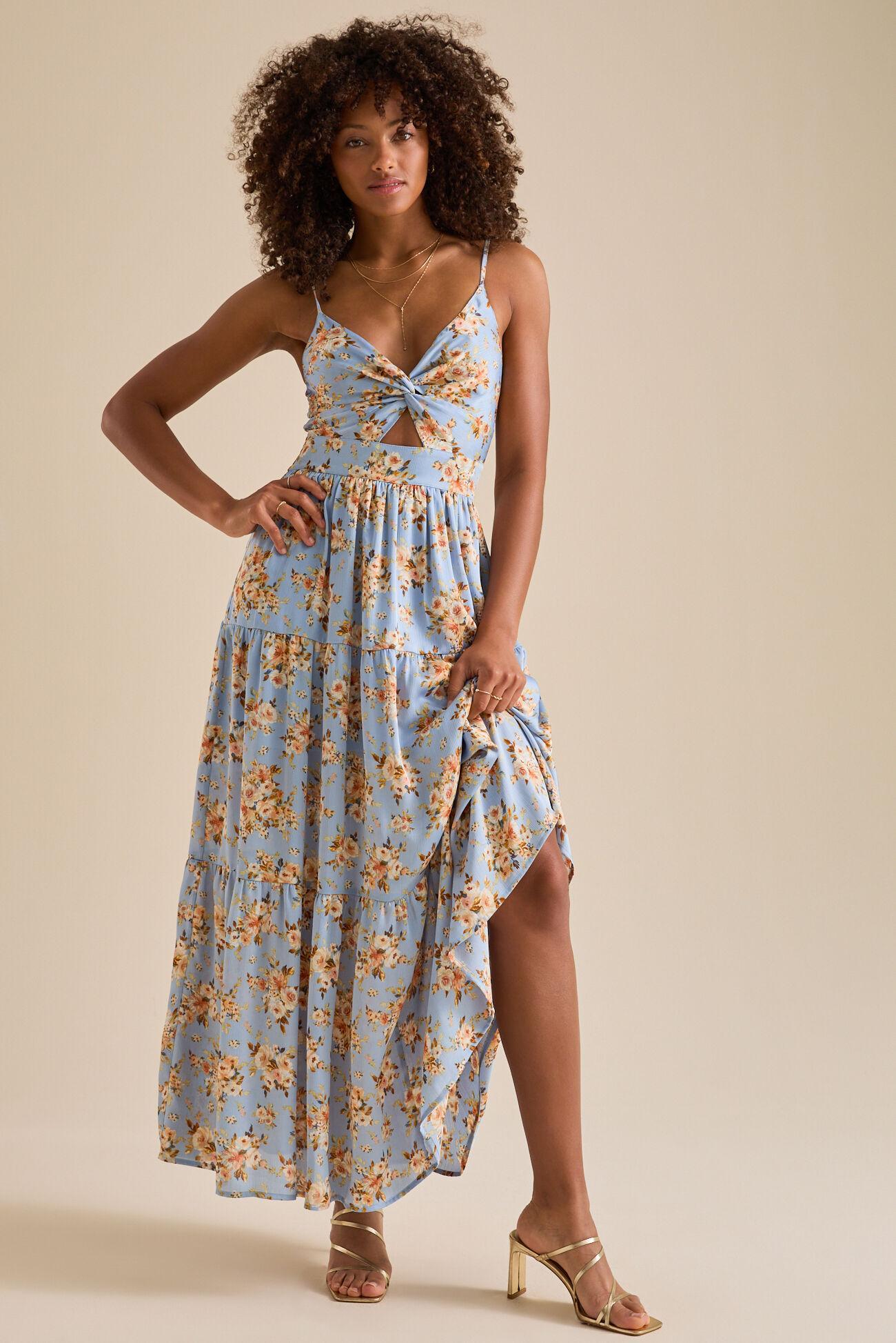 Kehlani Floral Maxi Dress Product Image