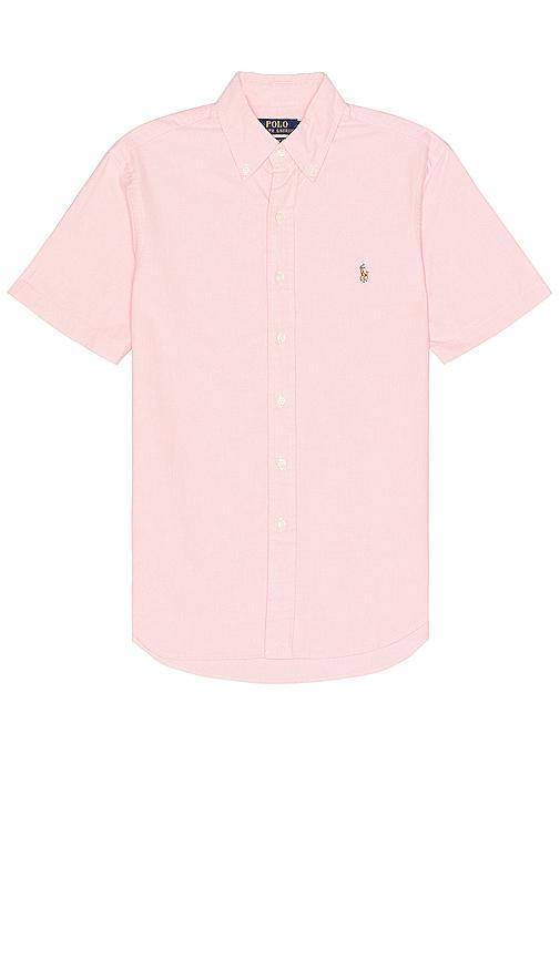 Polo Ralph Lauren Oxford Short Sleeve Shirt Size L, XL/1X. Product Image