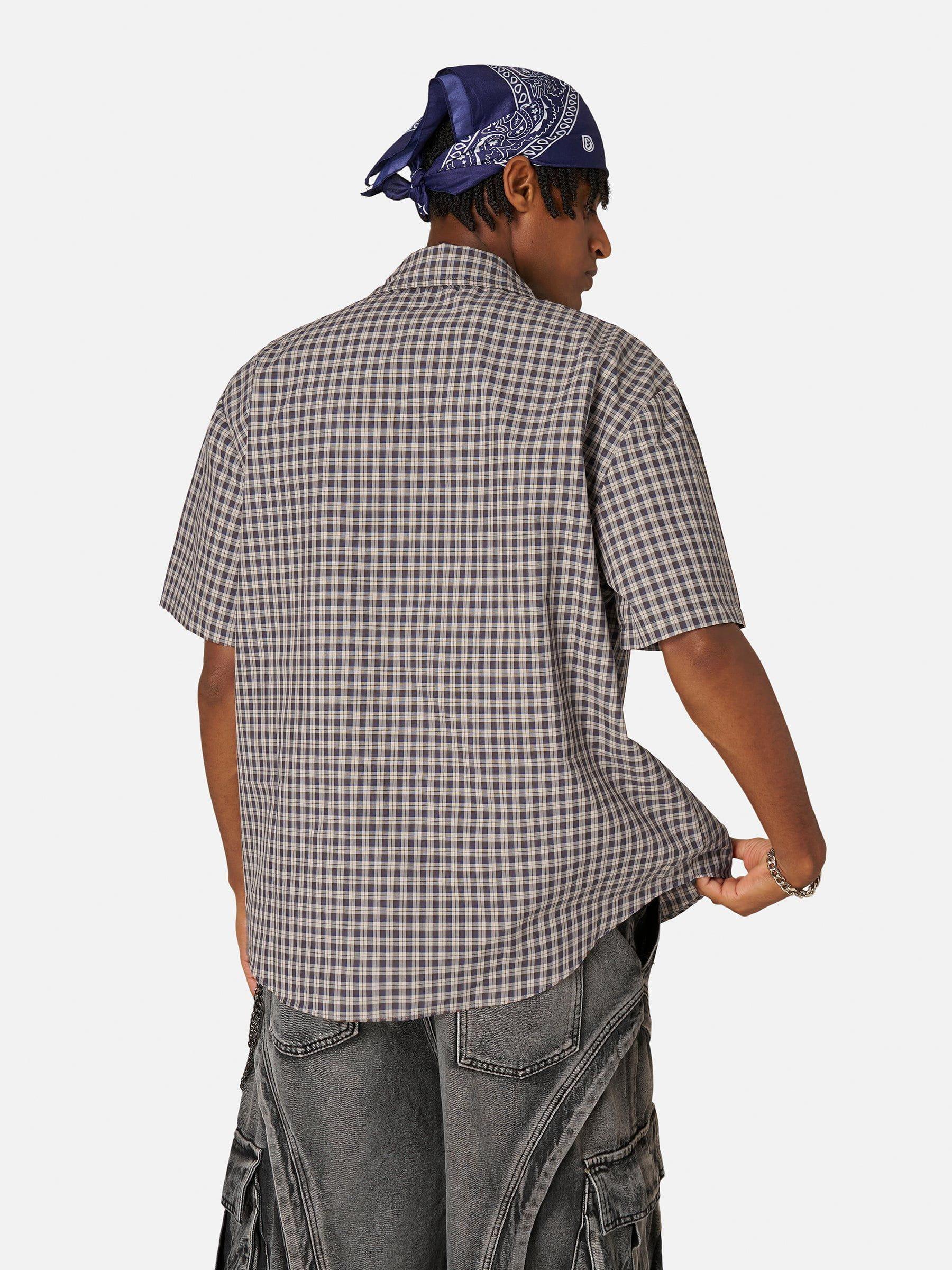 Aelfric Eden Women’s Boxy Plaid Shirt Female Product Image