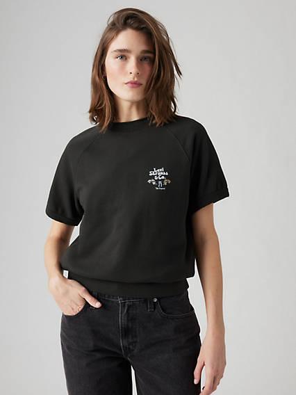 Graphic Marina Short Sleeve Crewneck Sweatshirt Product Image