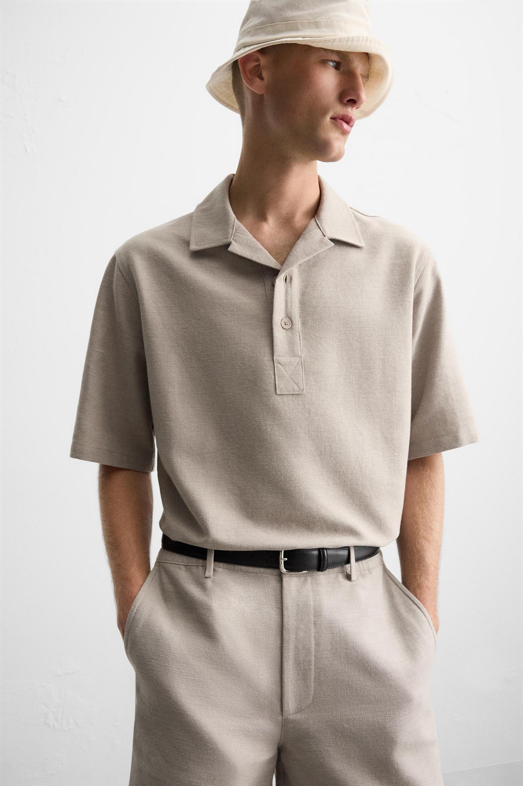 RELAXED FIT POLO SHIRT Product Image